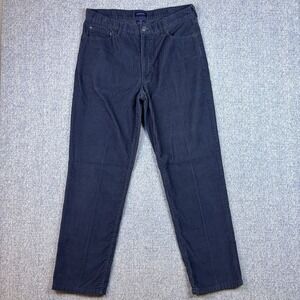 Lands' End Gray Corduroy Traditional Fit Men's Pants Size 36